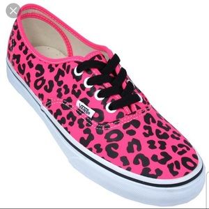 vans pink leopard